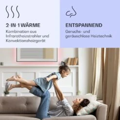 Mojave 1000 Smart 2-in-1 Heizgerät Infrarot Konvektor 120x60cm 1000W RGB-Licht -Küchengeräte 10039826 de 0004 logo