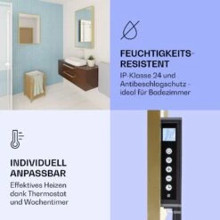 La Palma 1000 Smart 2-in-1 Heizgerät Infrarot Konvektor 120x60cm 1000W Spiegel -Küchengeräte 10039838 de 0006 logo