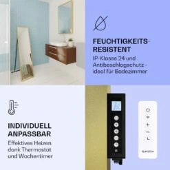 La Palma 900 Smart Infrarotstrahler Konvektor 40x160cm 900W Spiegel Standfuß -Küchengeräte 10039842 de 0007 logo