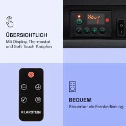 Dukono Elektrokamin 1800 W LED-Flammen Heizlüfter Timer Holzfach -Küchengeräte 10039850 de 0005 logo