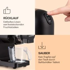 Bella Elegance Saftpresse 200 W 400 Ml BPA-frei -Küchengeräte 10039899 de 0006 logo