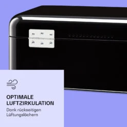 Delaware Brotkasten Metall 42 X 16 X 24,5 Cm Klappdeckel Lüftungslöcher -Küchengeräte 10039909 de 0005 logo