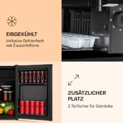 Obsidian Kühlschrank 72 Liter Eisfach Schwarz 10 Obsidian Kühlschrank 72 Liter Eisfach Schwarz -Küchengeräte 10039911 de 0003 logo
