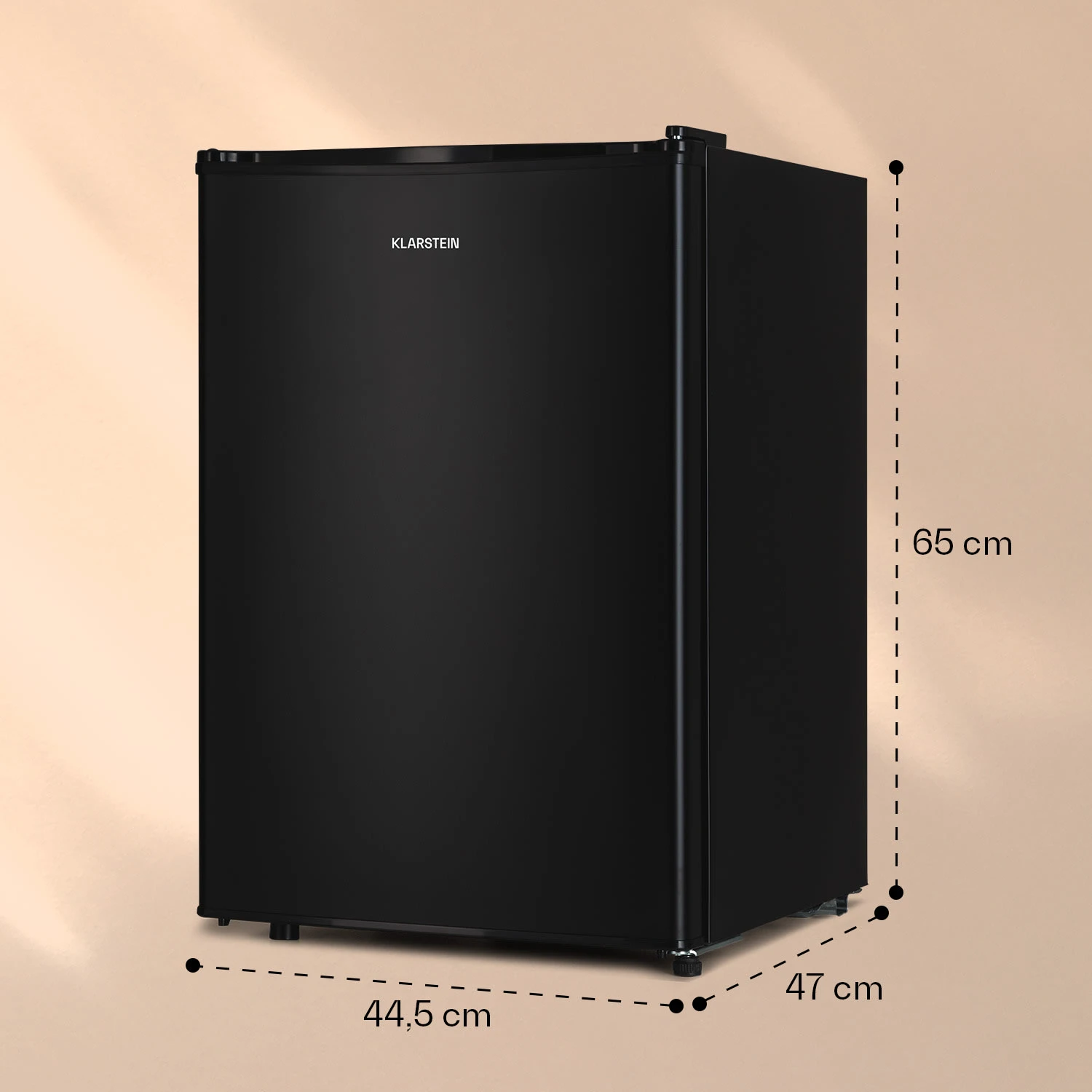 Obsidian Kühlschrank 72 Liter Eisfach Schwarz 7 Obsidian Kühlschrank 72 Liter Eisfach Schwarz – Bild 7