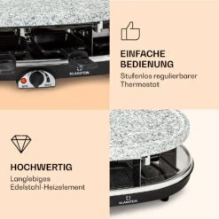 All-U-Can-Grill Raclette Raclette-Grill 4-in-1 Zubehör Für 8 Personen -Küchengeräte 10039923 de 0004 logo