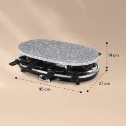 Steaklette Raclette Raclette-Grill Mit Zubehör Für 8 Personen -Küchengeräte 10039925 yy 0006 logo