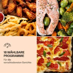 Vigor Air Heißluftfritteuse 1800 W 30 Liter 18 Programme -Küchengeräte 10039941 de 0004 logo