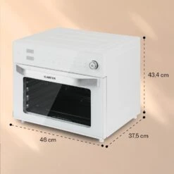 Vigor Air Heißluftfritteuse 1800 W 30 Liter 18 Programme -Küchengeräte 10039941 yy 0008 dimensions