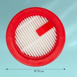 LARMA Staubsauger Ersatzfilter EPA E12 Waschbar -Küchengeräte 10040036 yy 0004 dimensions