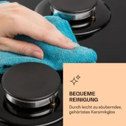 Ignito Chef Edition 5 Zonen Gaskochfeld 5-flammig Sabaf-Brenner Glaskeramik 12 Ignito Chef Edition 5 Zonen Gaskochfeld 5-flammig Sabaf-Brenner Glaskeramik -Küchengeräte 10040146 de 0006 logo