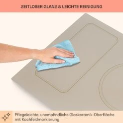 Victoria 5 Flex Induktionskochfeld Einbau 7400W 2 Flexzonen Timer -Küchengeräte 10040204 de 0008 usp