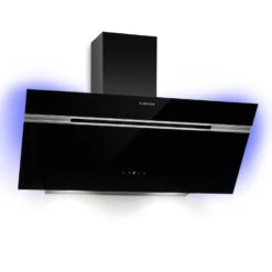 Alina 90 Smart Dunstabzugshaube 90cm 594m³/h LED Ambiente Glasfront