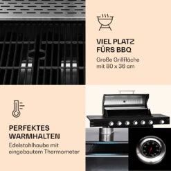 Valdosta 6.1 Gasgrill 6+1 Brenner 19,3 KW Gesamtleistung -Küchengeräte 10040269 de 0003 logo