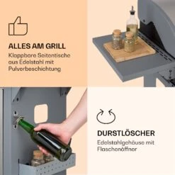 Lucifer 3 Gasgrill 3 X 3,6 KW Brenner 60x45cm Grill Edelstahl Mobil 12 Lucifer 3 Gasgrill 3 X 3,6 KW Brenner 60x45cm Grill Edelstahl Mobil -Küchengeräte 10040280 de 0005 logo