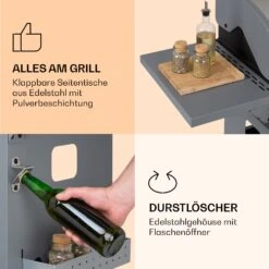 Lucifer 4 Gasgrill 4 X 3,6 KW Brenner 69x45cm Grill Edelstahl Mobil -Küchengeräte 10040281 de 0005 logo