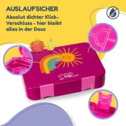 Junior Lunchbox 6 Fächer 21,3 X 15 X 4,5 Cm (BxHxT) BPA-frei -Küchengeräte 10040338 de 0003 usp