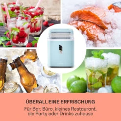 Albaron Eiswürfelmaschine Bullet-Eis 12 Kg / 24 H 1,5 Ltr. Display -Küchengeräte 10040344 de 0003 logo