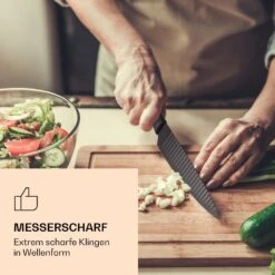 Kissaki Messerset Magnetisch Antihaftversiegelung Wellenform 10 Kissaki Messerset Magnetisch Antihaftversiegelung Wellenform -Küchengeräte 10040700 de 0004 logo