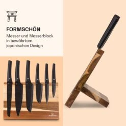 Kissaki Messerset Magnetisch Antihaftversiegelung Wellenform 11 Kissaki Messerset Magnetisch Antihaftversiegelung Wellenform -Küchengeräte 10040700 de 0005 logo