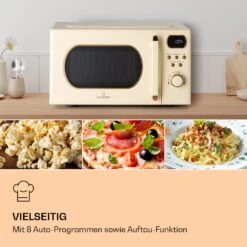 Julieta Mikrowelle Mit Grill 20l 700 / 800 W Ø25,5cm 8 Programme -Küchengeräte 10040731 de 0003 logo