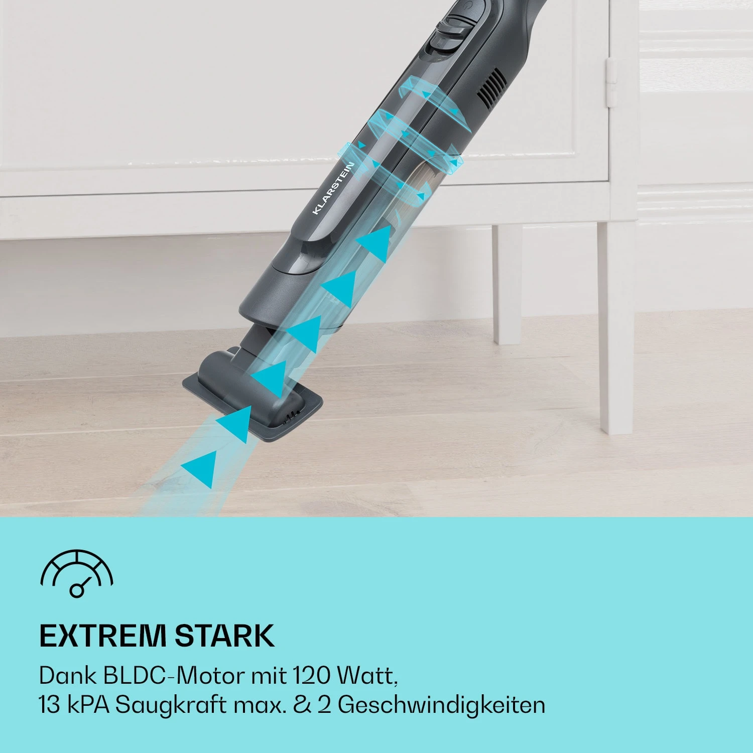 LARMA Akku-Handstaubsauger Kabellos Beutellos Akkubetrieben 32 Min Laufzeit Max. 5 LARMA Akku-Handstaubsauger Kabellos Beutellos Akkubetrieben 32 Min Laufzeit Max. – Bild 5