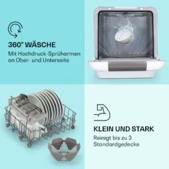 Melville 3 Geschirrspüler Freistehend Installationsfrei 3 Gedecke -Küchengeräte 10041183 de 0005 logo