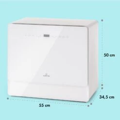 Emerald 5 Slim Geschirrspüler Freistehend 7 Programme Touch-Control -Küchengeräte 10041185 yy 0007 dimensions