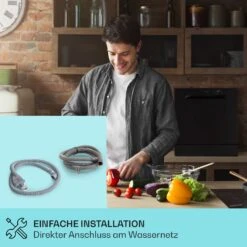 Amazonia 8 Geschirrspülmaschine 1620 Watt Für 8 Maßgedecke 49 DB Aquastop -Küchengeräte 10041204 de 0004 usp