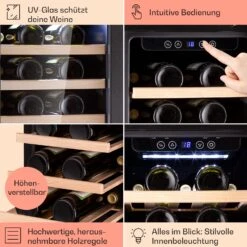 Vinovilla 29 Built-In Weinkühlschrank 81 L / 29 Fl. 1 Zone Glastür Edelstahl -Küchengeräte 10041309 de 0005 logo