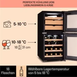 El Dorado 89 Käse & Weinkühlschrank 2 Zonen Touch 89L LED -Küchengeräte 10041310 de 0004 logo