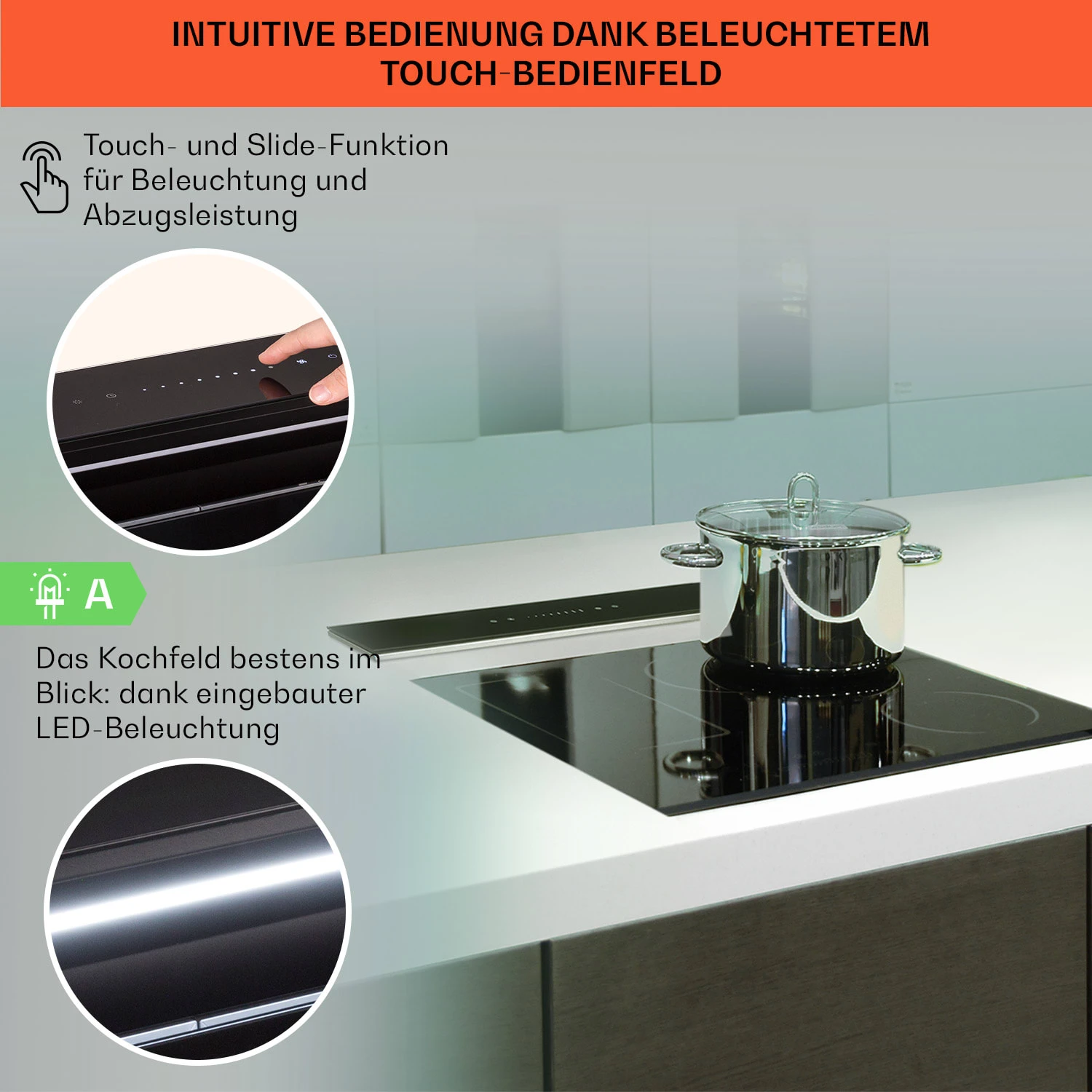 Royal Flush Eco Dunstabzugshaube 60 Cm 576 M³/h A+ 4 Royal Flush Eco Dunstabzugshaube 60 Cm 576 M³/h A+ – Bild 4