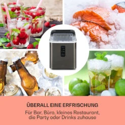 Albaron Supreme Eiswürfelmaschine Bullet 12kg/24h 1,5 Ltr Edelstahl -Küchengeräte 10041360 de 0003 logo