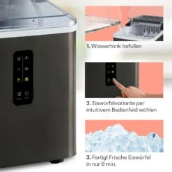 Albaron Supreme Eiswürfelmaschine Bullet 12kg/24h 1,5 Ltr Edelstahl -Küchengeräte 10041360 de 0004 logo