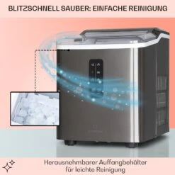Albaron Supreme Eiswürfelmaschine Bullet 12kg/24h 1,5 Ltr Edelstahl -Küchengeräte 10041360 de 0005 logo