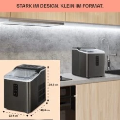 Albaron Supreme Eiswürfelmaschine Bullet 12kg/24h 1,5 Ltr Edelstahl -Küchengeräte 10041360 de 0006 logo