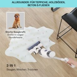 Caswell Nass-/Trockensauger Kabellos Akkubetrieben LED-Display -Küchengeräte 10041366 de 0004 usp