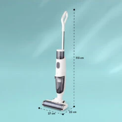 Caswell Nass-/Trockensauger Kabellos Akkubetrieben LED-Display -Küchengeräte 10041366 yy 0011 dimensions