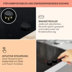 Magnichef 4 Flex Einbaukochfeld Induktion 4 Zonen / Flexzone 7000W Glaskeramik -Küchengeräte 10041381 de 0004 usp