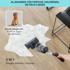 Caswell Plus Nass-/Trockensauger Kabellos Akkubetrieben LED-Display -Küchengeräte 10041383 de 0004 usp