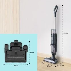 Caswell Plus Nass-/Trockensauger Kabellos Akkubetrieben LED-Display -Küchengeräte 10041383 yy 0008 usp