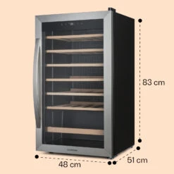 Vinamour 32 Uno Weinkühlschrank 1 Zone 95 L / 36 Flaschen 4-18°C Touch 16 Vinamour 32 Uno Weinkühlschrank 1 Zone 95 L / 36 Flaschen 4-18°C Touch -Küchengeräte 10041393 yy 0008 dimensions