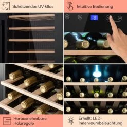 Barossa 32 Uno Weinkühlschrank 1 Zone 95 Liter / 36 Flaschen Touch-Display -Küchengeräte 10041395 de 0005 usp
