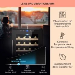 Barossa 29 Uno Weinkühlschrank 1 Zone 88 Ltr / 28 Fl Touch-Display -Küchengeräte 10041397 de 0004 usp