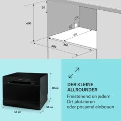 Havasia UV 8 Geschirrspüler UV-Licht Freistehend / Einbau 1620W -Küchengeräte 10041829 de 0005 usp