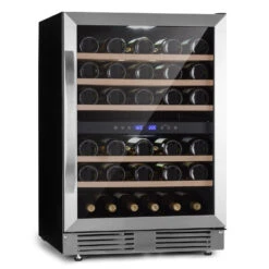 Vinovilla 50 Duo Zweizonen-Weinkühlschrank 53l 17 Fl. 3-Farben Glastür