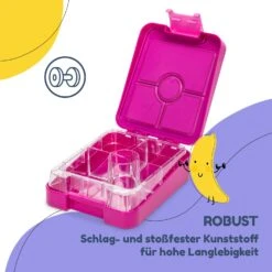 Klarstein Schmatzfatz Easy Snackbox 4 Fächer 18 X 15 X 5 Cm (BxHxT) 14 Klarstein Schmatzfatz Easy Snackbox 4 Fächer 18 X 15 X 5 Cm (BxHxT) -Küchengeräte 10045068 de 0006 usp