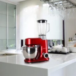 Carina Rossa Set 800W Küchenmaschine Plus 1,5L Blender Krug -Küchengeräte 60000778 yy 0009 ambient Klarstein SET Carina Rossa Kuechenmaschine reedit