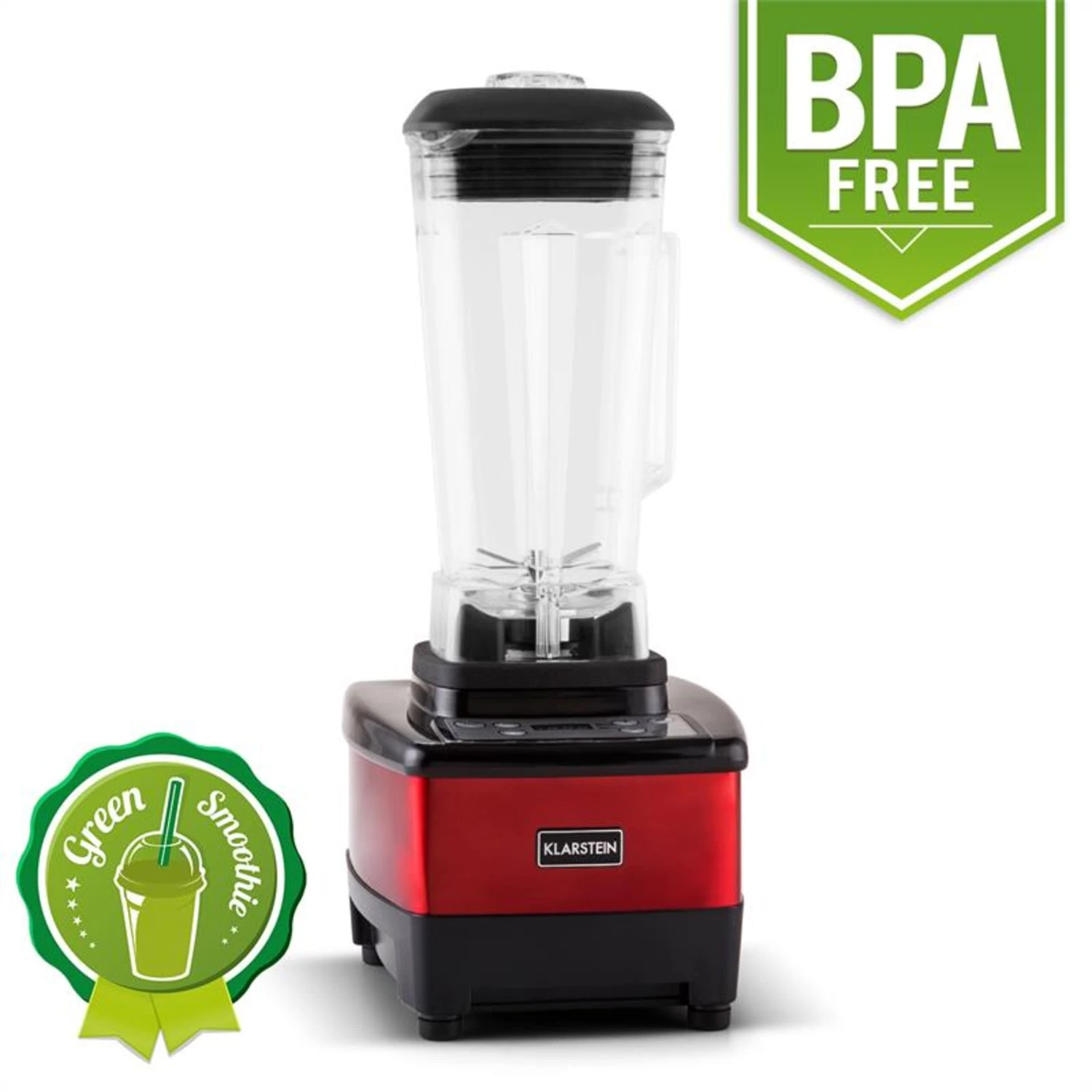 Herakles 4G Standmixer Rot Mit Cover 1500W 2,0 PS 2 Liter BPA-frei 3 Herakles 4G Standmixer Rot Mit Cover 1500W 2,0 PS 2 Liter BPA-frei – Bild 3