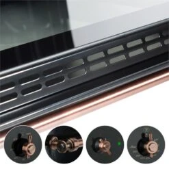 Vilhelmine Und Lumio Primo Set Backofen Dunstabzugshaube Schwarz -Küchengeräte 60001856 yy 0006 detail Klarstein Vilhelmine Backofen Einbau 55l