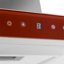 Bon Vivant Rouge Dunstabzugshaube Umluftset Aktivkohlefilter Rot -Küchengeräte 60002232 yy 0005 detail Klarstein Bon Vivant Rouge Dunstabzugshaube